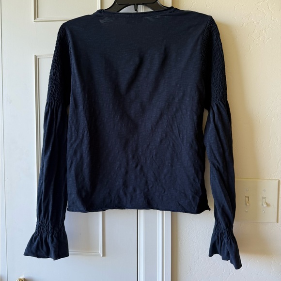 ME+EM Ruffle Long Sleeve Top Size US 6 - Picture 5 of 5